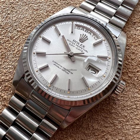 rolex day date 1803 white gold|vintage rolex day date 1803.